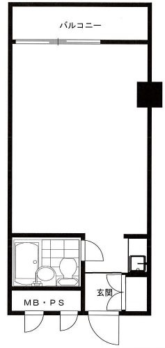 青山アルコーブ 【青山アルコーブ】の間取図です。