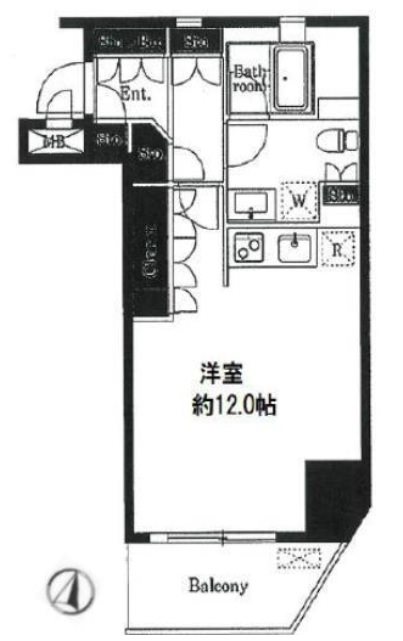 アピス神宮外苑 間取り