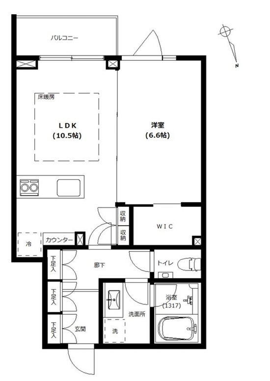 ザ・レジデンシャル北青山 間取り