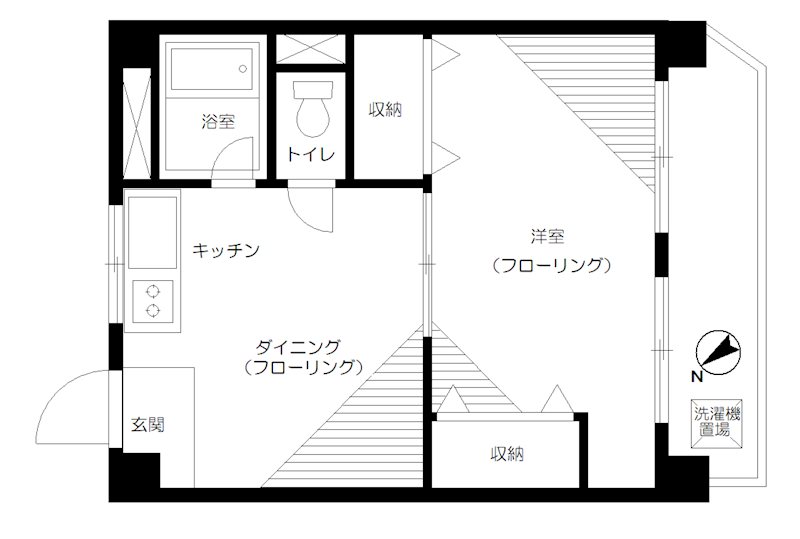 司コーポ 間取り