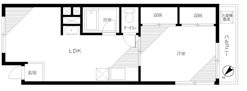 司コーポ 間取り