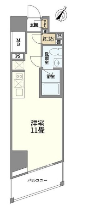 セルフィスタ渋谷 間取り